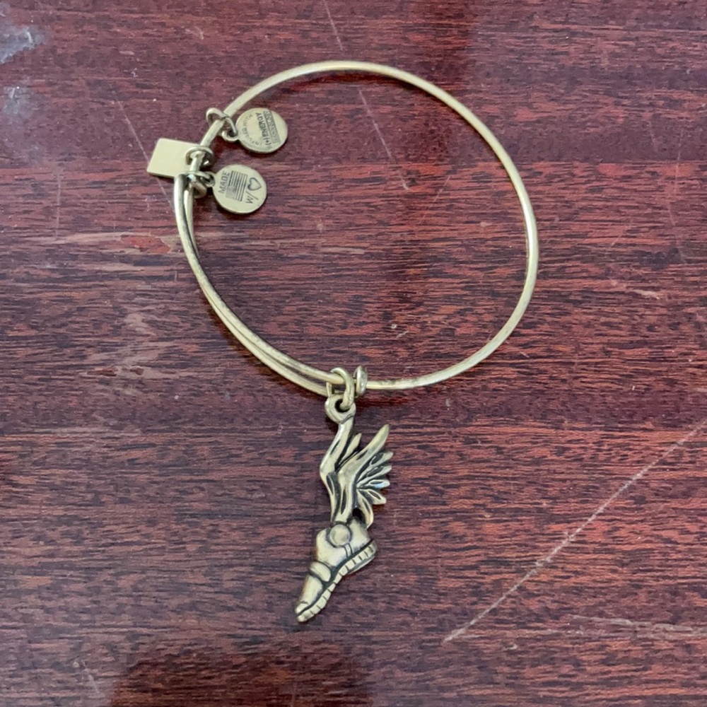 Alex and Ani Track Shoe bracelet